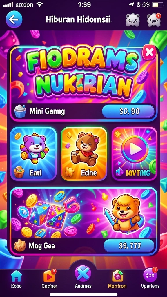 hokihebat - Tampilan antarmuka yang intuitif dan mudah digunakan.