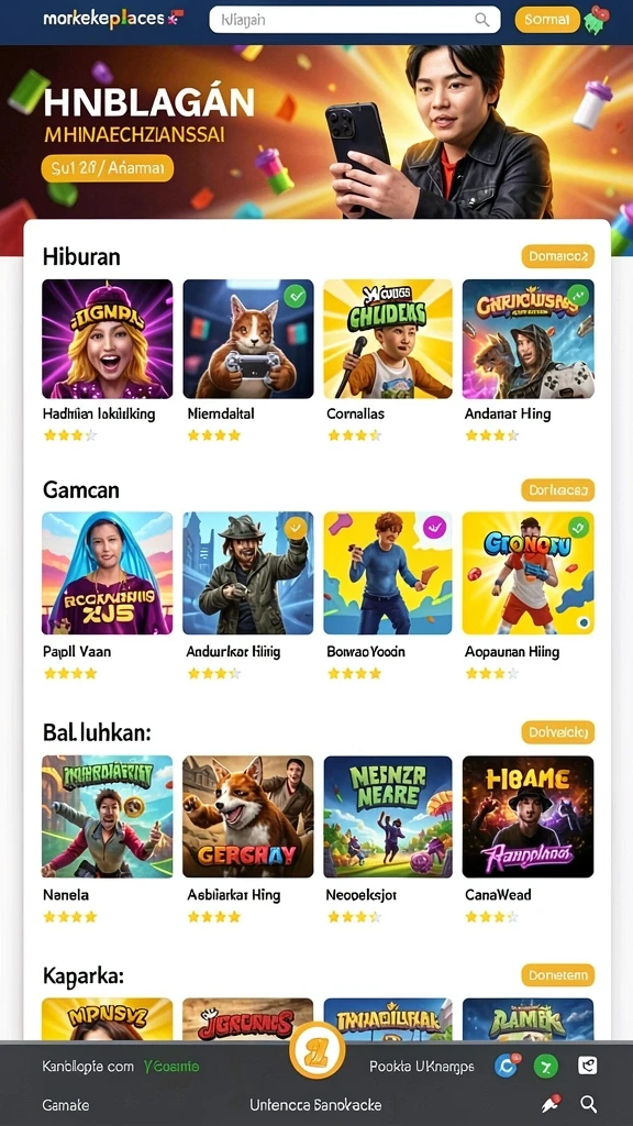 rsnok - Tampilan antarmuka yang sederhana dan menarik.
