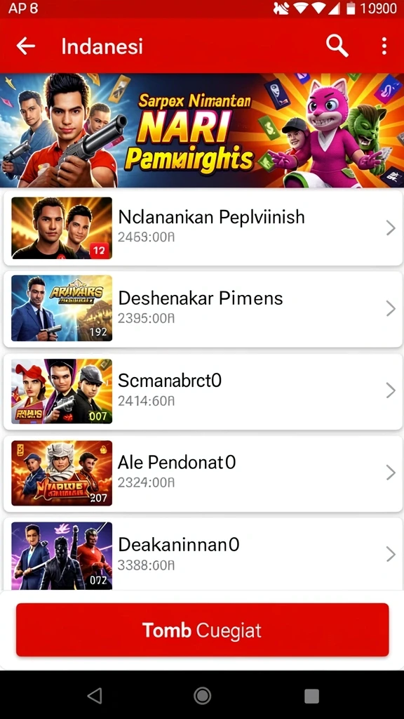 xxx777 - Tampilan antarmuka yang menarik dan mudah digunakan.